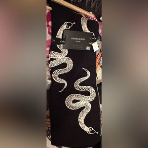 Cynthia Rowley Snake Throw Blanket